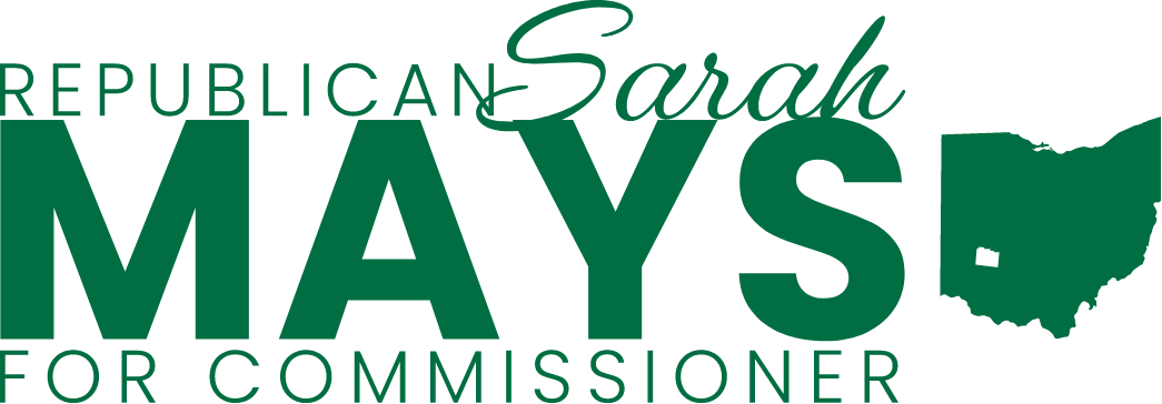 Republican Sarah Mays for Commissioner logo